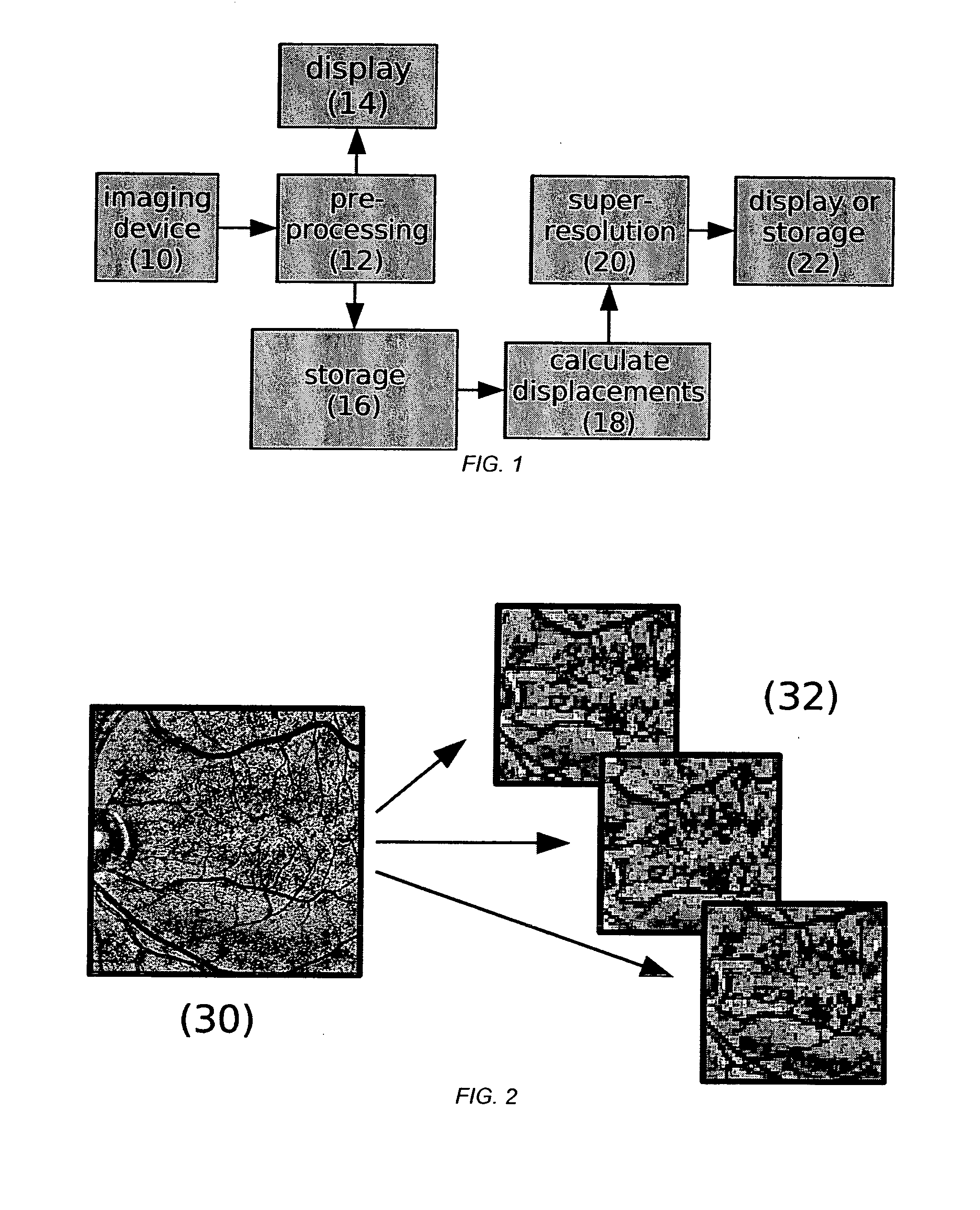 Ophthalmic apparatus and method for increasing the resolution of aliased ophthalmic images