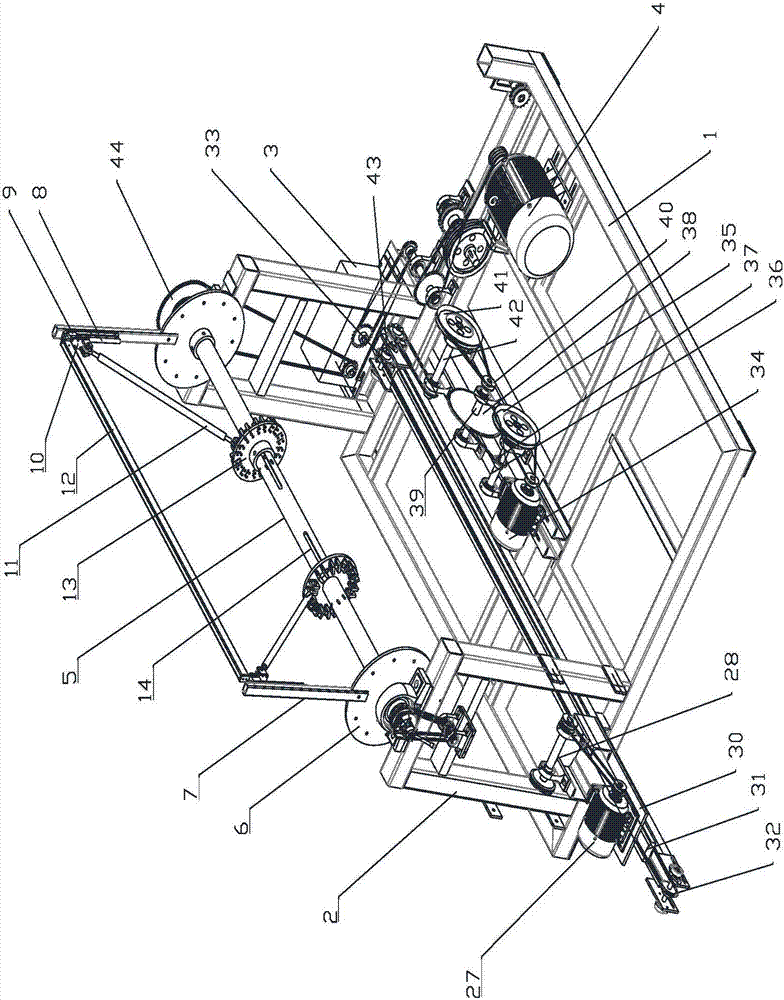 Automatic cage rewinder