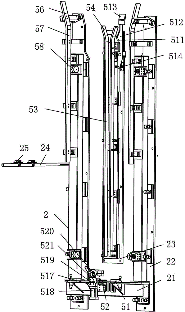 Welding feeding device of car threshold assembly