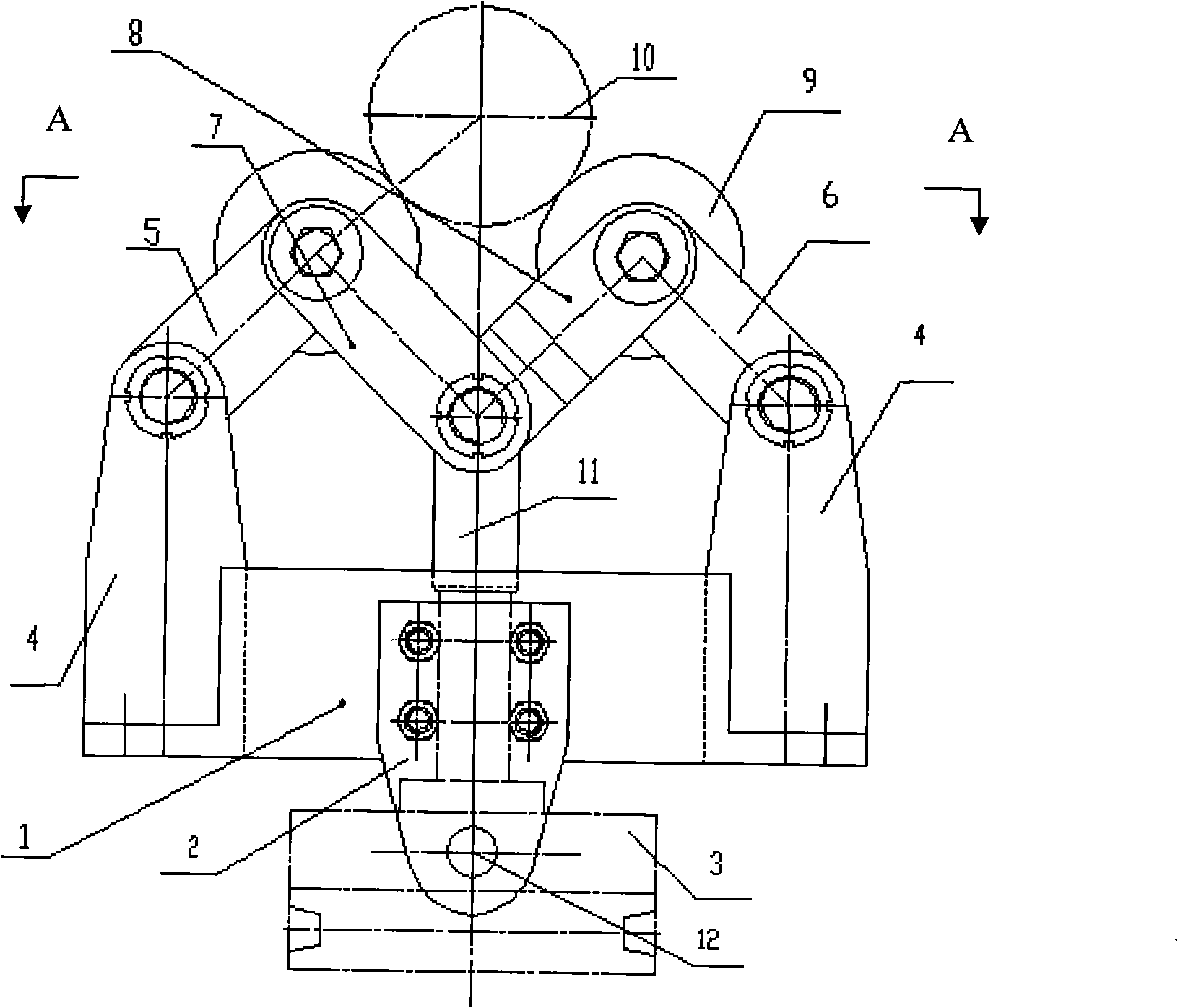 Homeostasis center supporting device