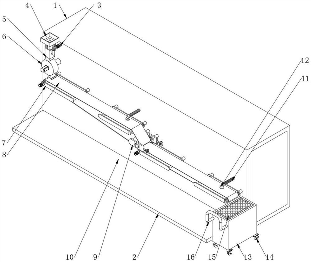 Automatic discharging appearance inspection device for chip resistor production