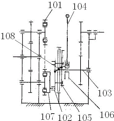 A cam-type continuously variable transmission method and transmission