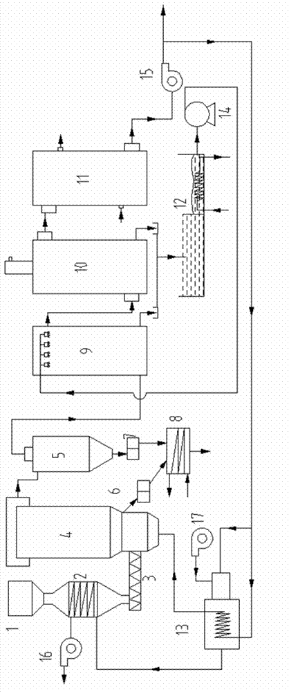 Lignite complete cycle high-efficiency dry distillation quality improving system and method