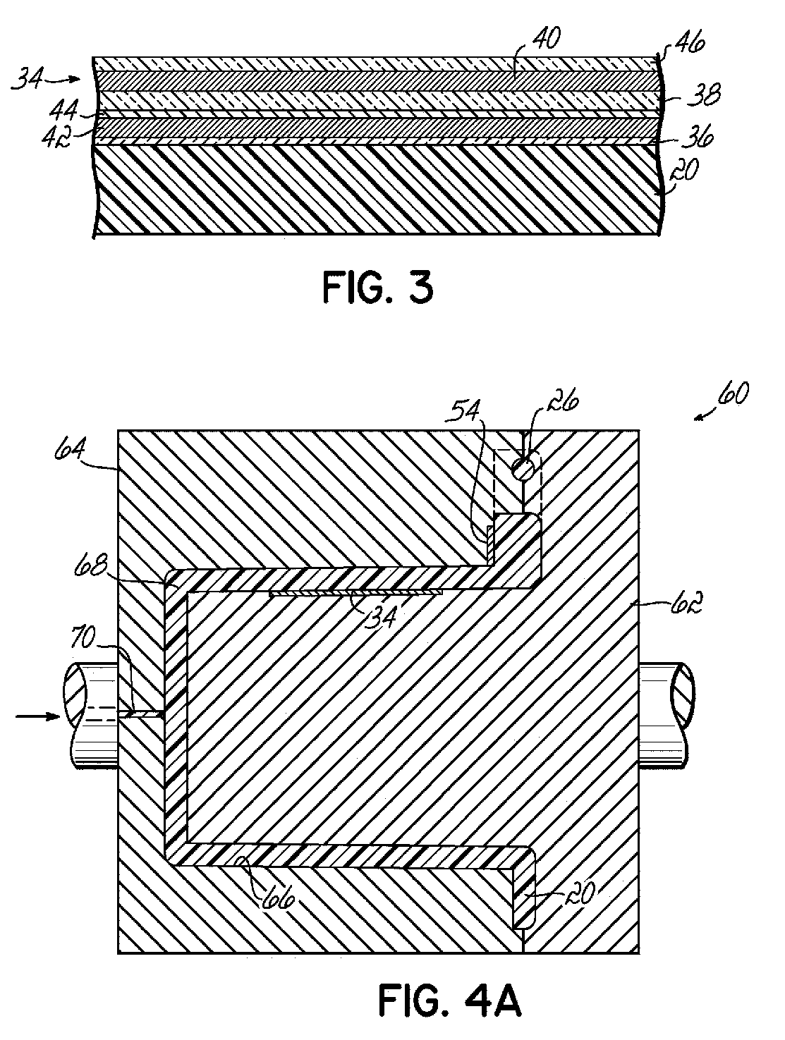 Automotive storage compartment having an electroluminescent lamp and method of making the same