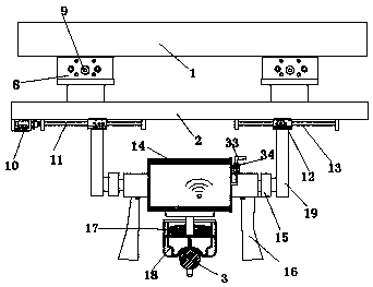 Gas monitoring system under karst landform