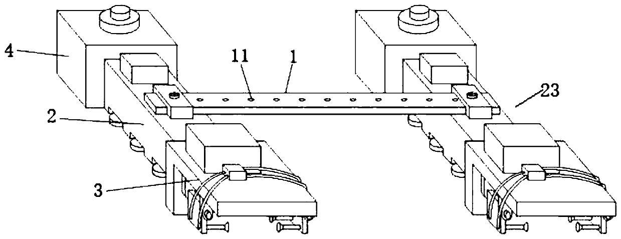 Cleaning device for rail