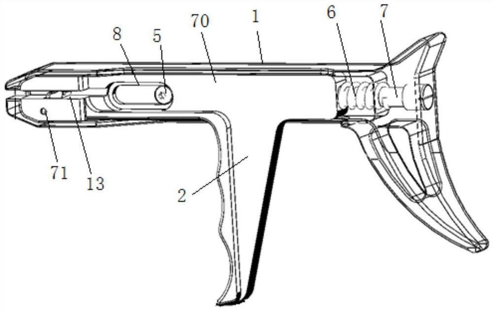 A cable tie gun for sternum suture