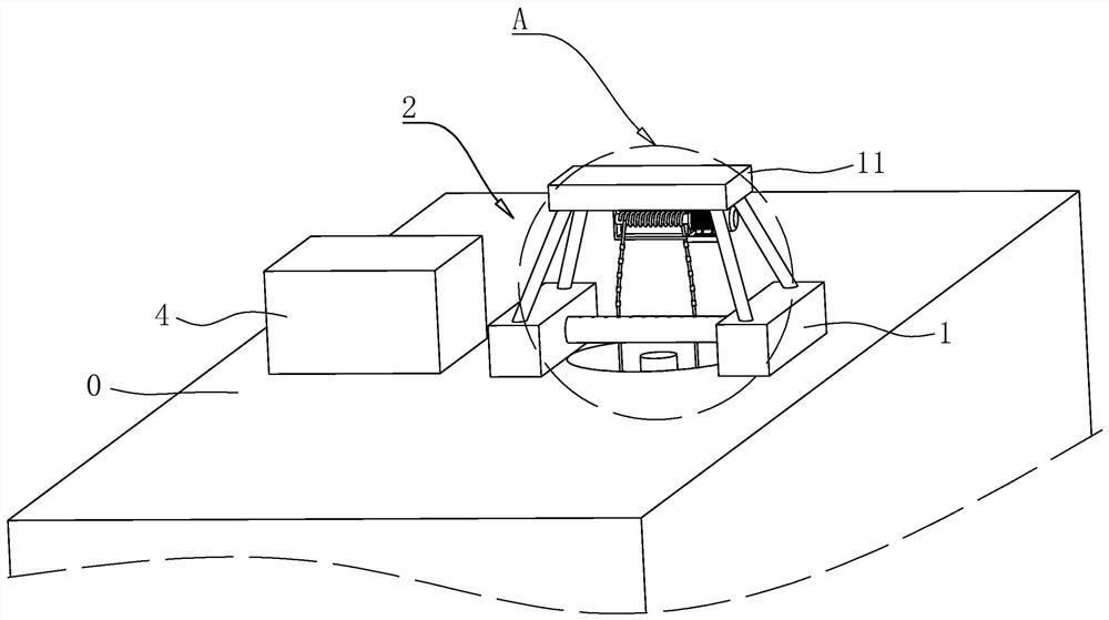 Cone exploration grouting quality detection equipment and detection method