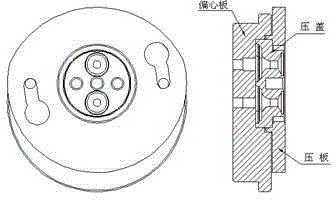 Manufacturing process for top covers in double-headed components of spinning manifolds