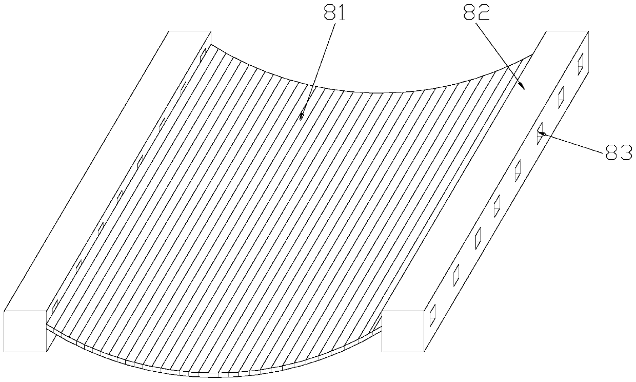 Simplified paper uncovering breakage-proof paper hand-making device