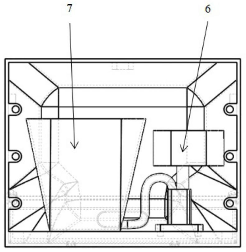 Ultrasonic wave and microwave combined deicing device