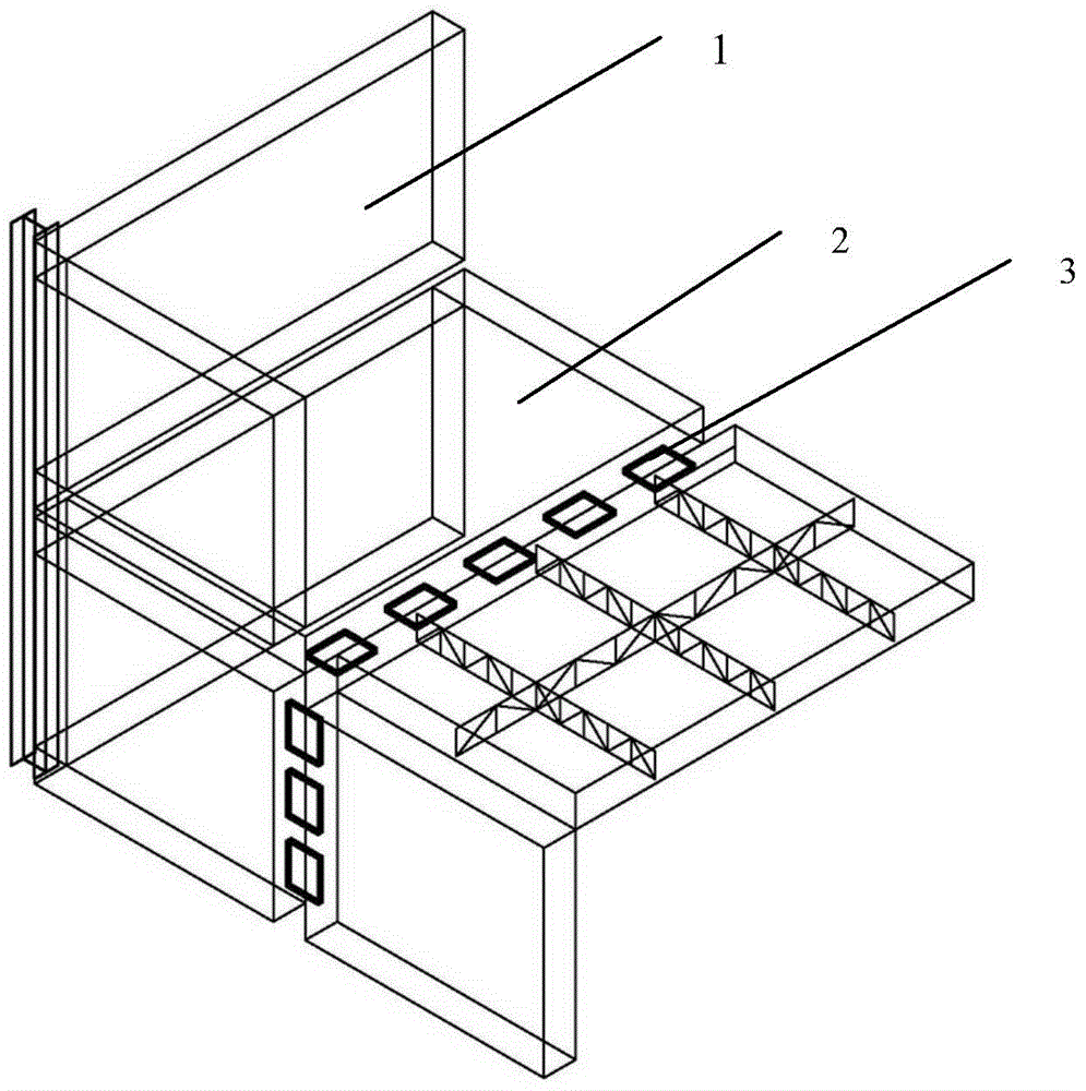 Assembly type green building system and construction method