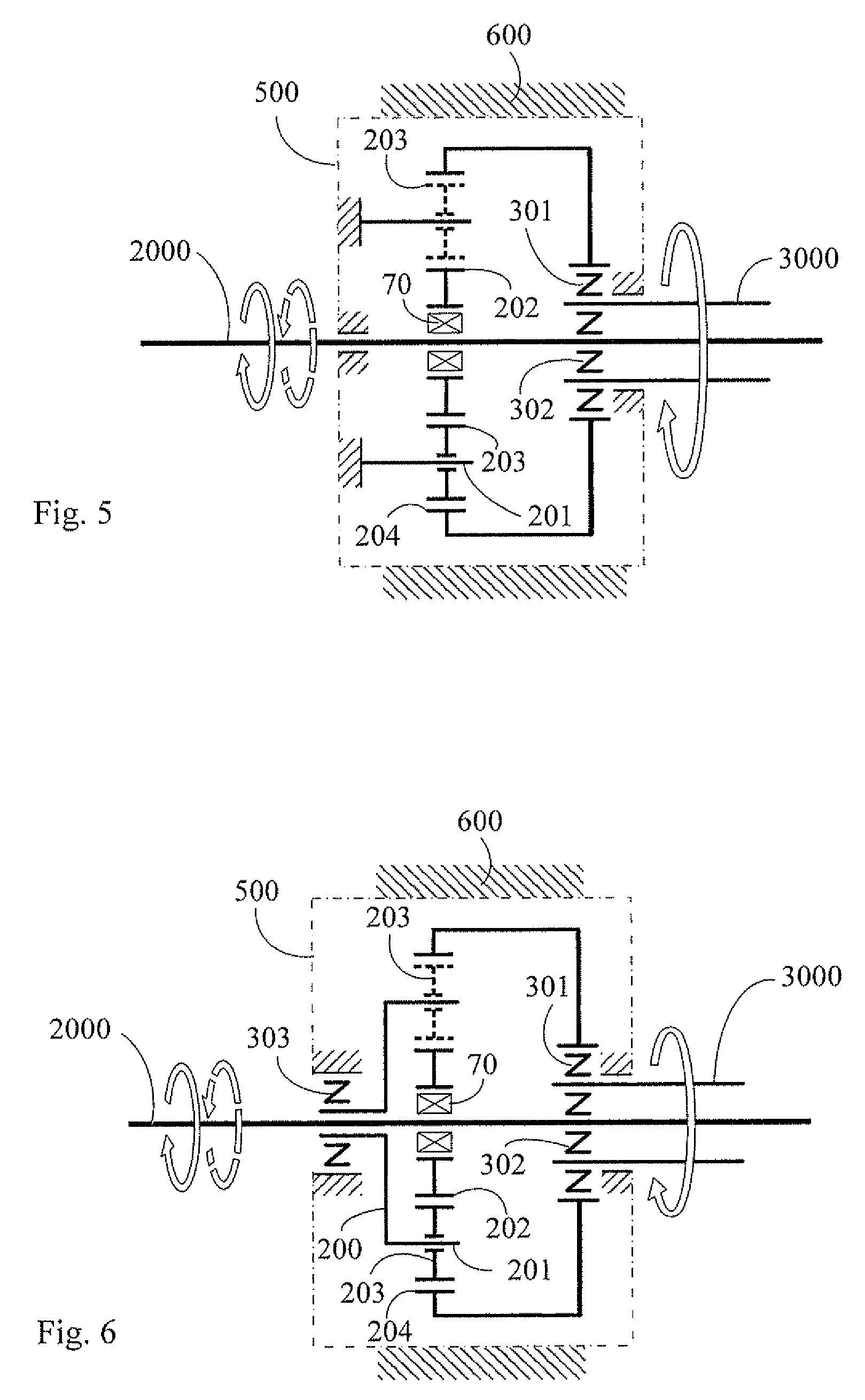 Clutch type reversible transmission bicycle with bidirectional input and one-way output