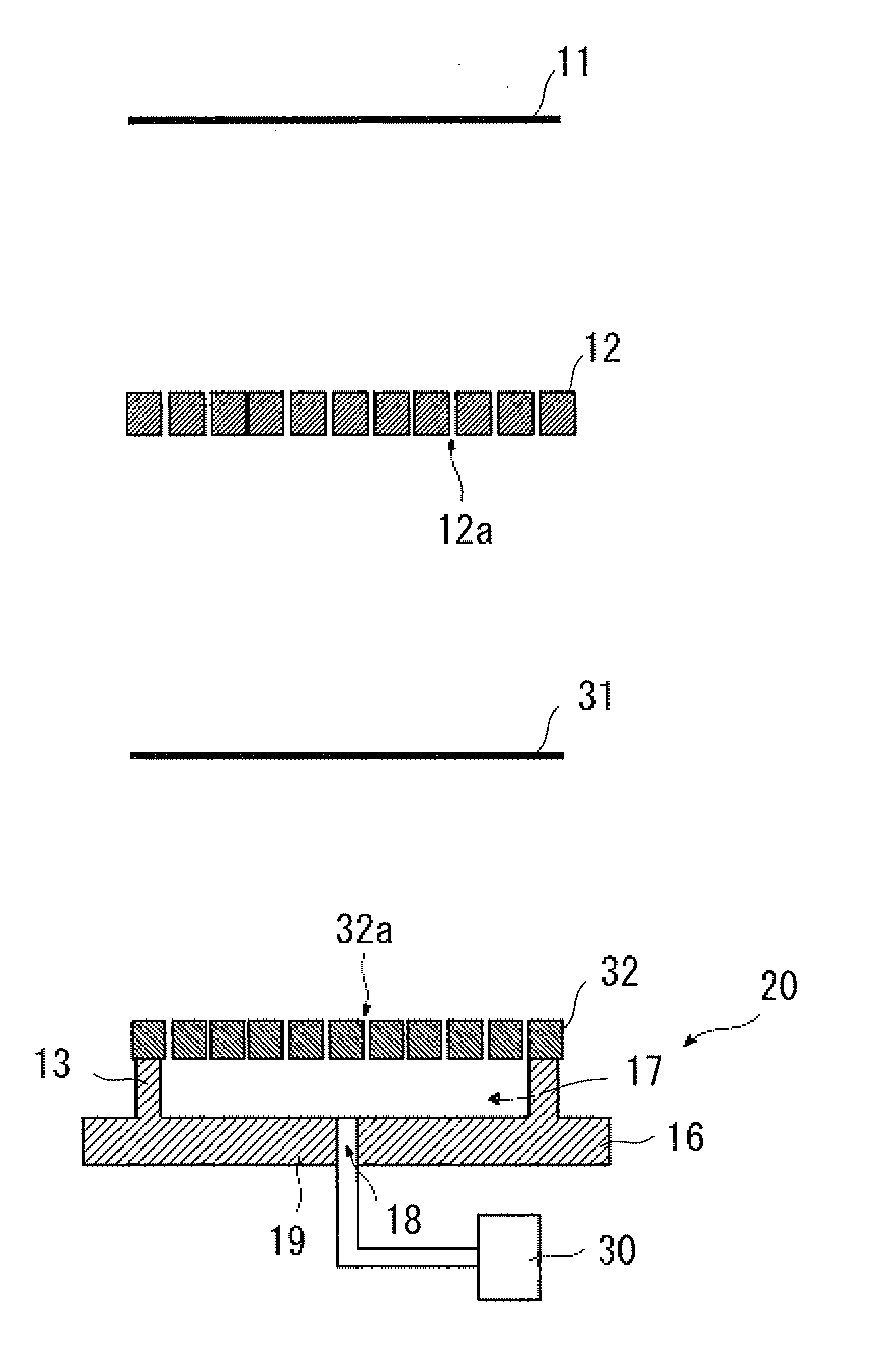 Chucking device and chucking method