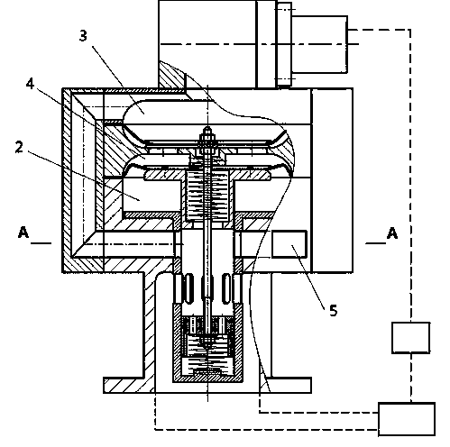 Load self-adaptation gas-fired device of gas engine