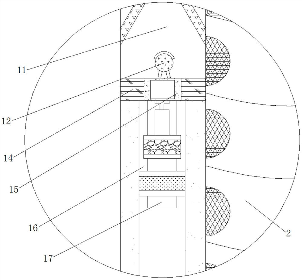 Anti-falling fire extinguishing fastening bolt