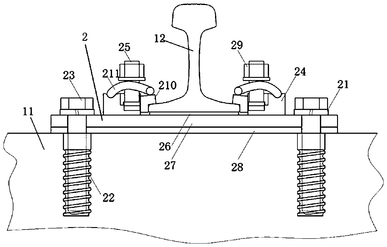 Device for reducing point rail conversion force of movable point rail frog