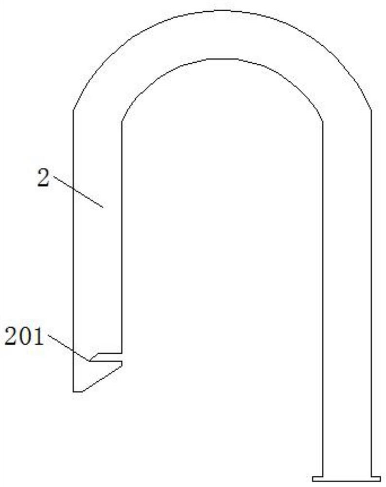 A double-track staggered mobile magnetic traction safety lock