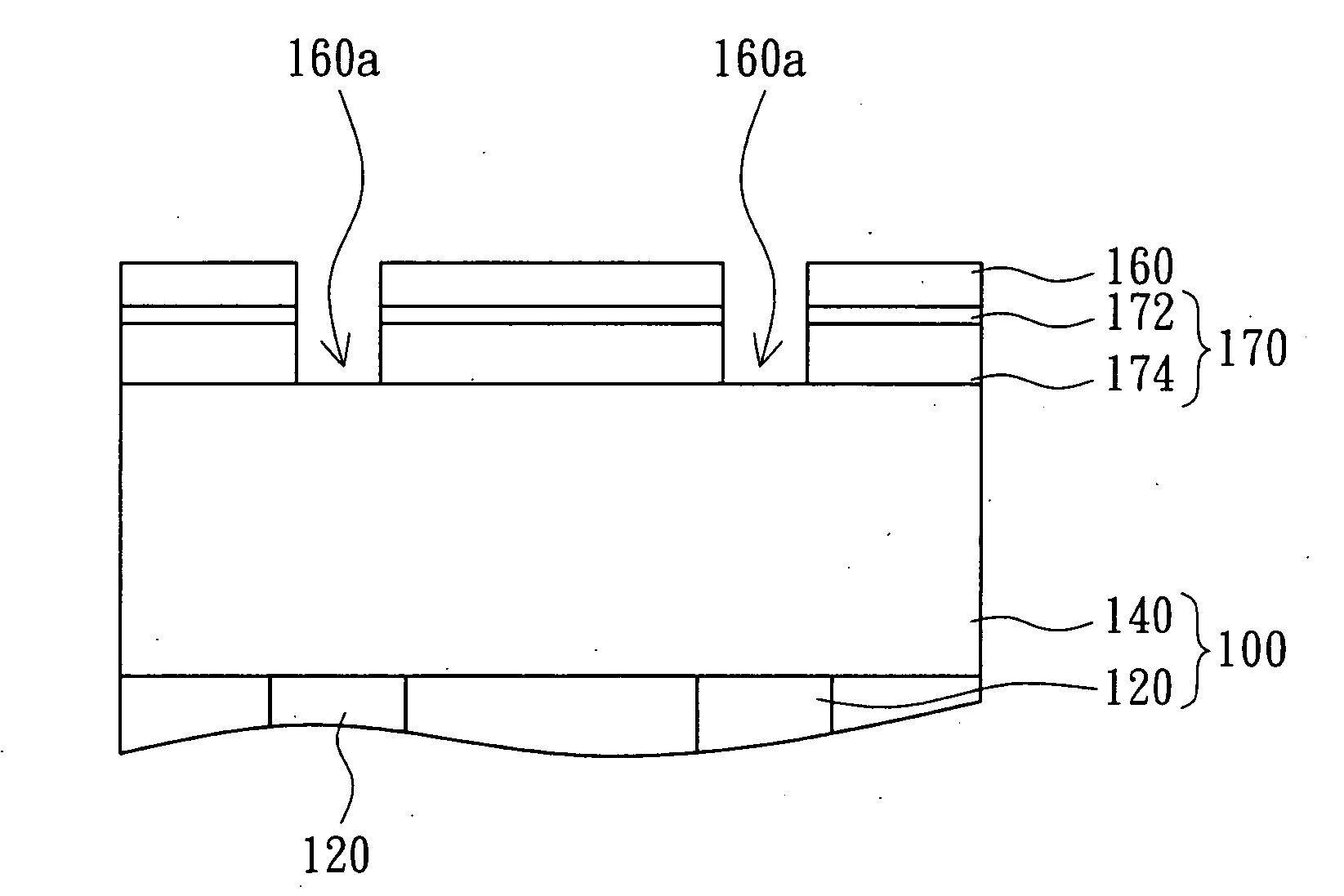 Etching method for semiconductor element