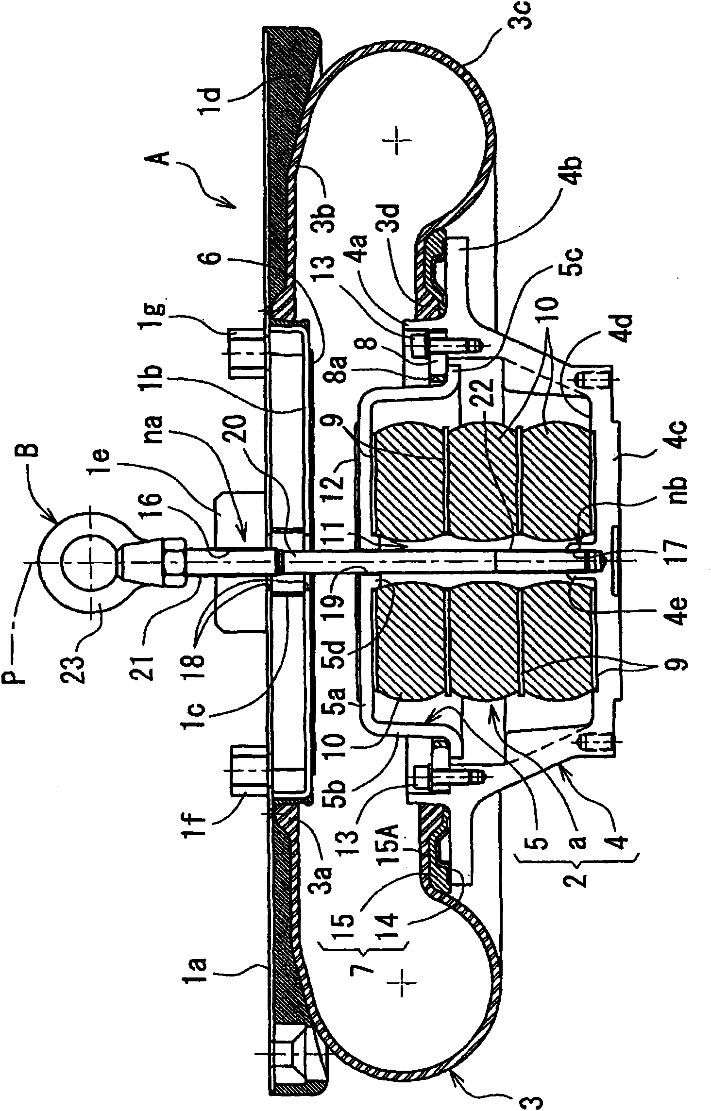 Air spring for vehicle and hanger mounting method thereof