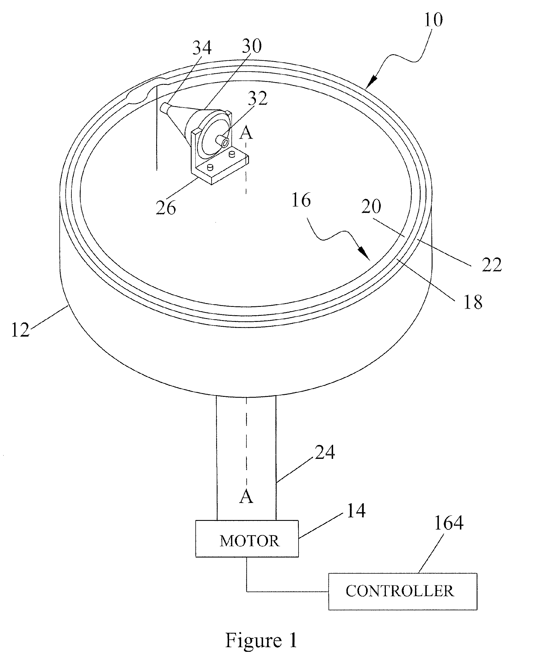 Blood processing apparatus with controlled cell capture chamber and method background of the invention