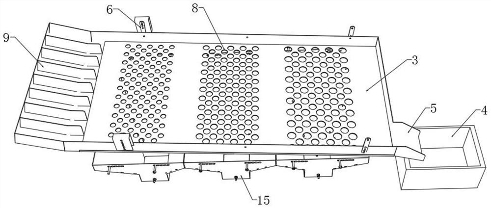 Water chestnut grading and automatic boxing device