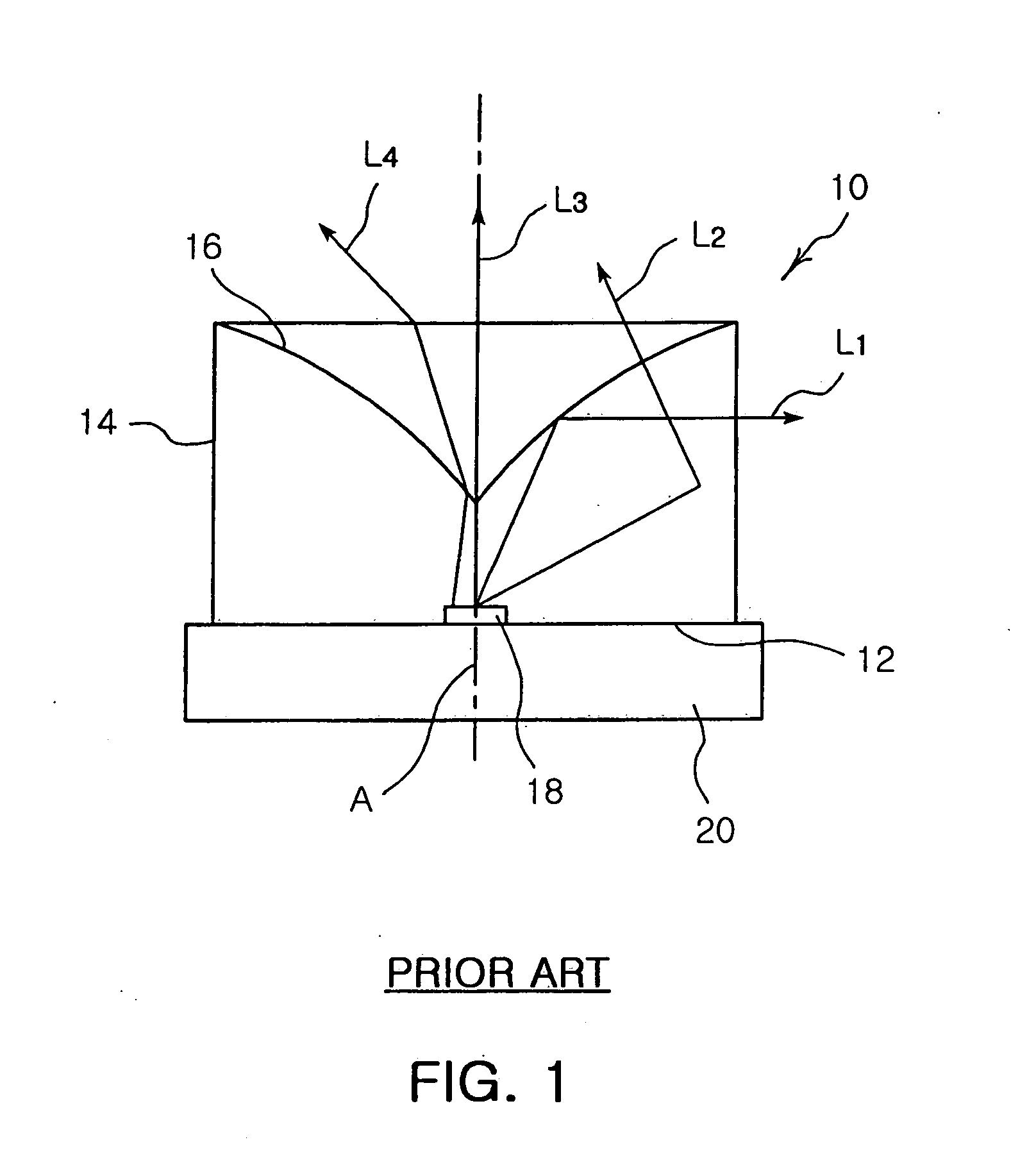 Side-emitting LED package having scattering area and backlight apparatus incorporating the LED lens