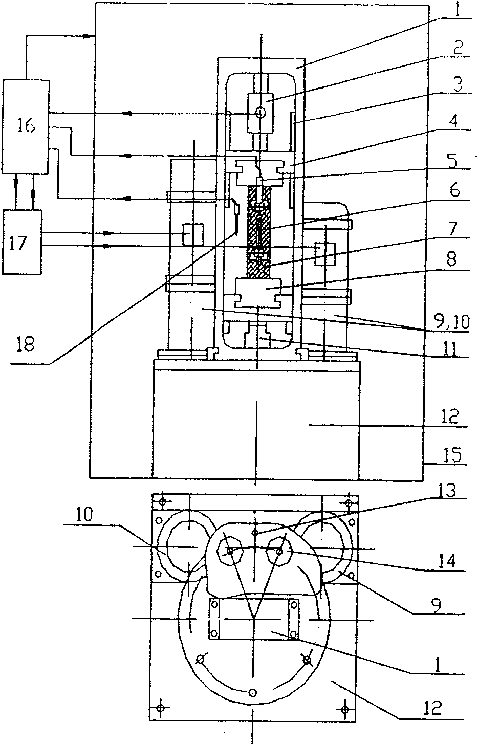 Low-temperature anticracking performance testing method and its equipment for building materials