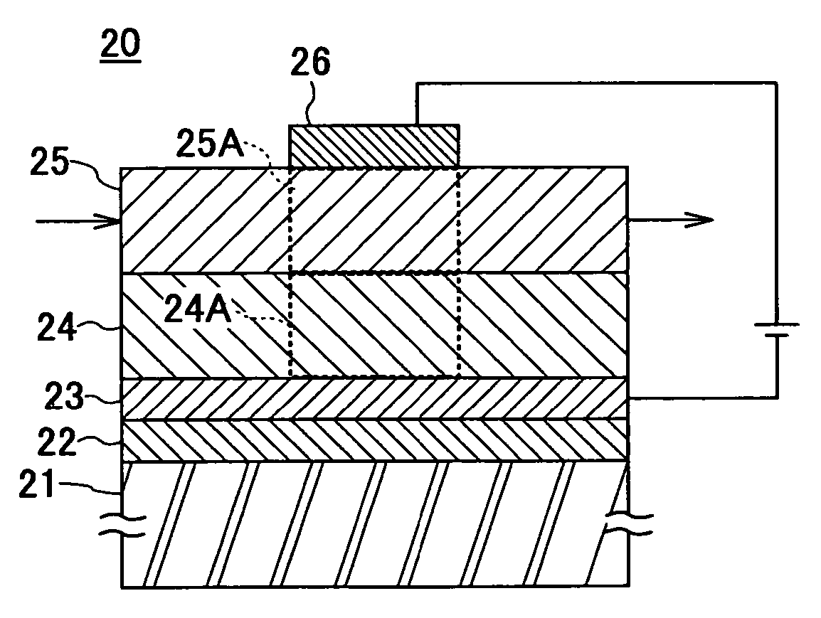 Optical deflection element and method of producing the same