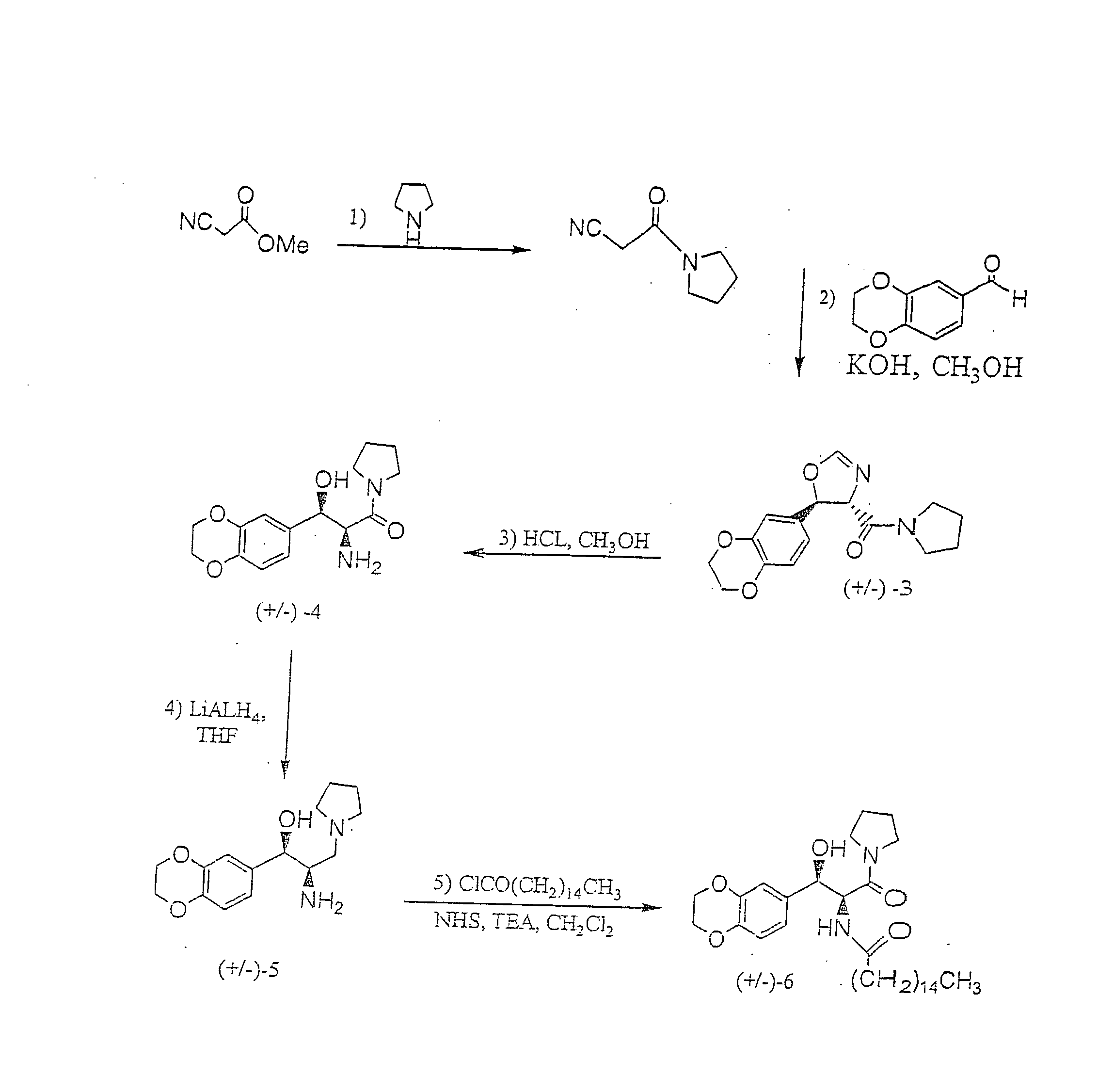 Diastereoselective synthesis of UDP-glucose: N-acylsphingosine glucosyltransferase inhibitors