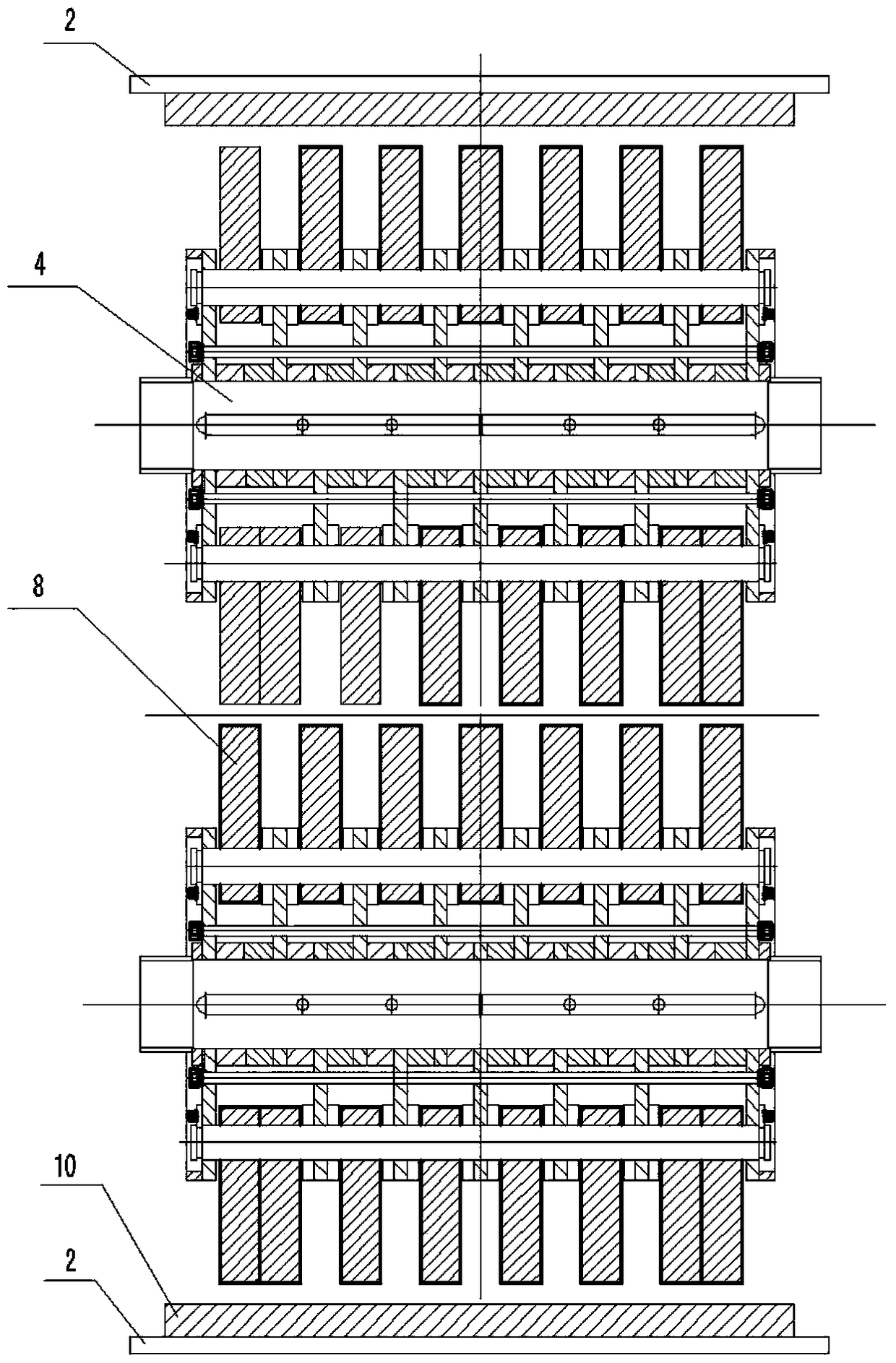 A domestic garbage shredder