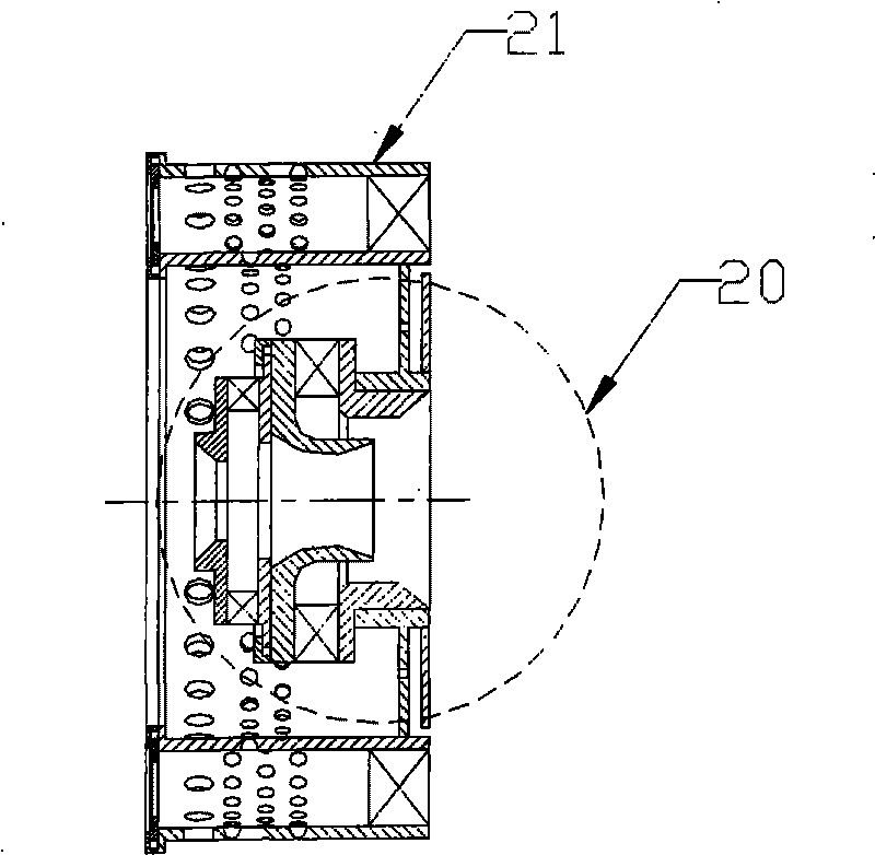Premixing and pre-evaporating combustion chamber