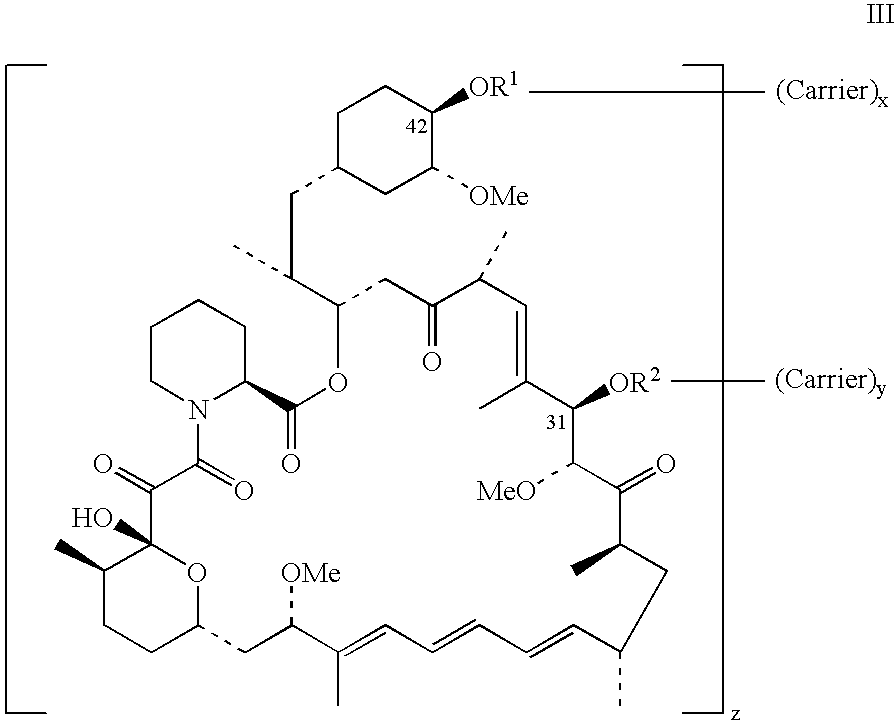 Rapamycin conjugates