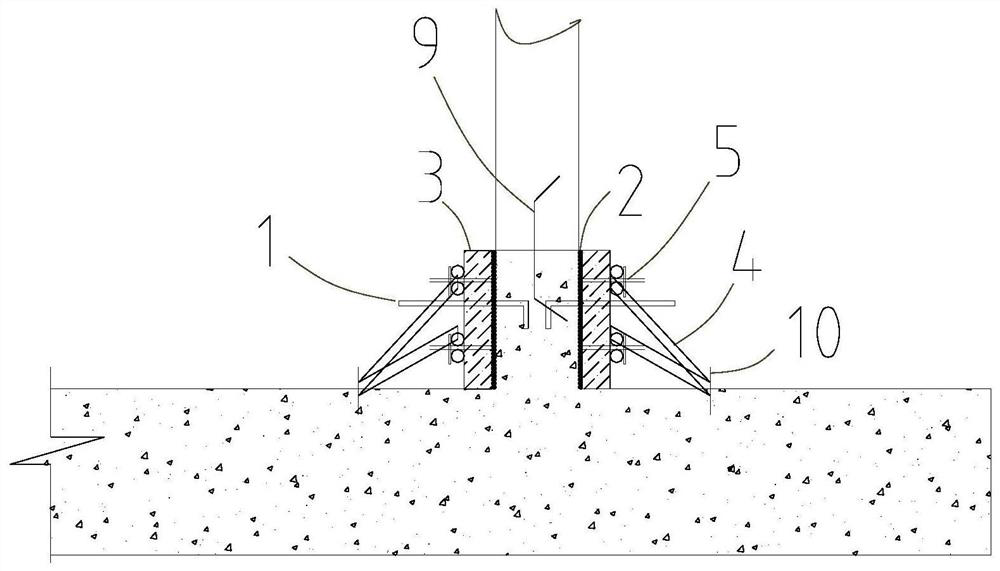 A construction method of basement exterior wall