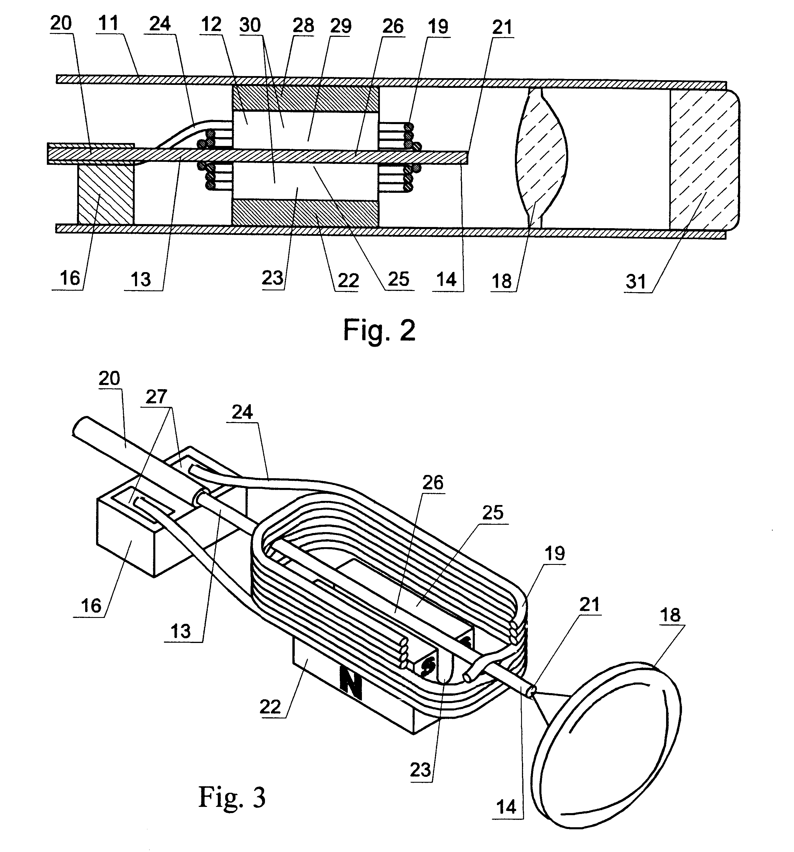 Optical coherence tomography apparatus, optical fiber lateral scanner and method for studying biological tissues in vivo
