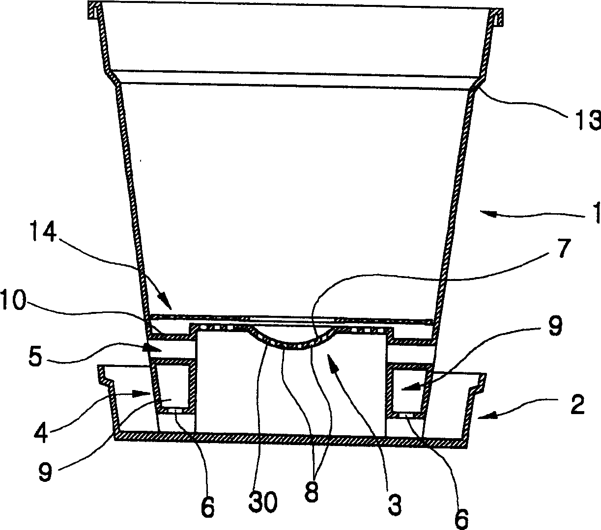 Pollution-free flowerpot