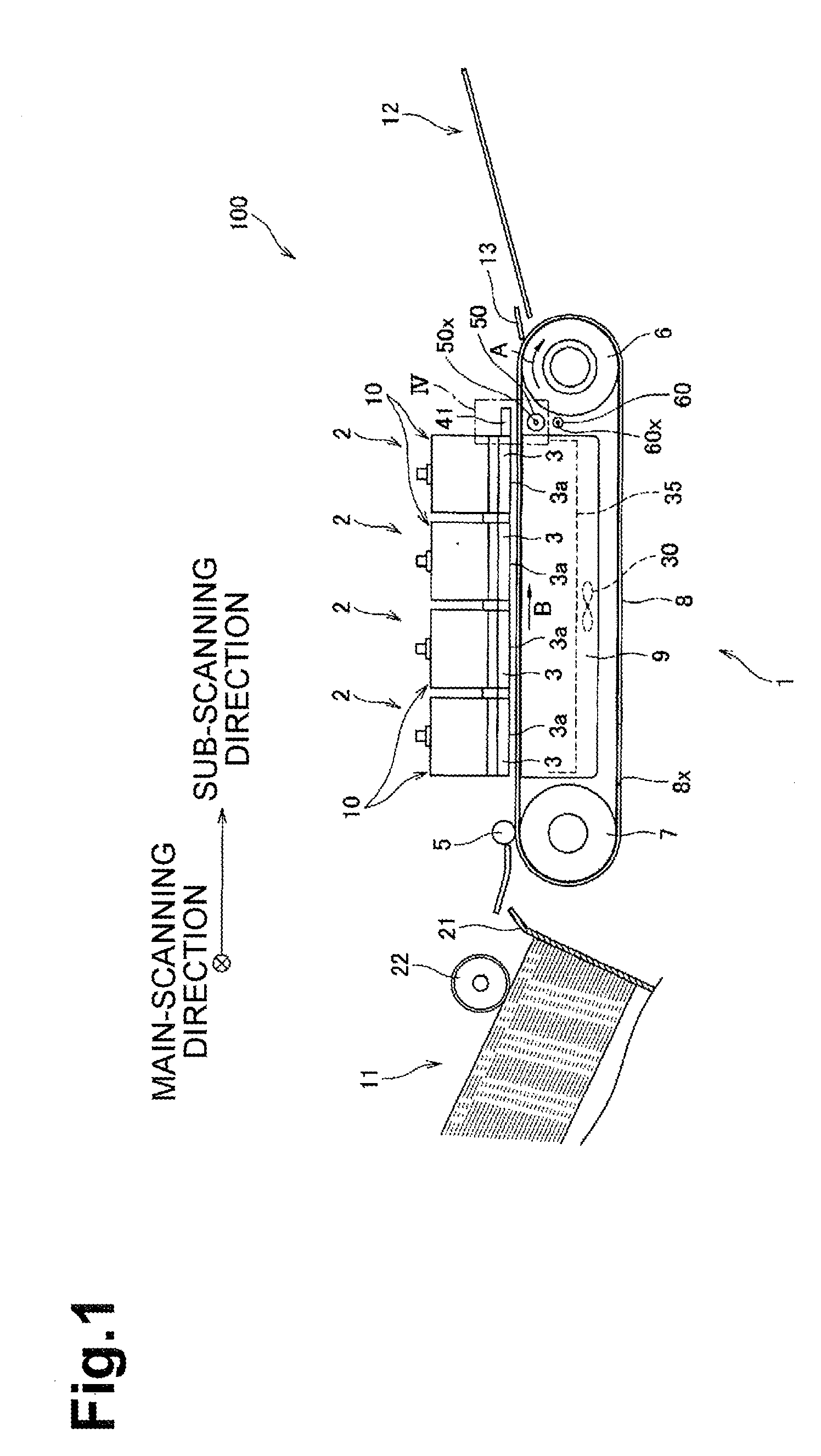 Recording Device and Recording Medium Conveying Method