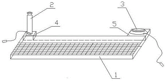 Computer keyboard with air purifier and alarm apparatus