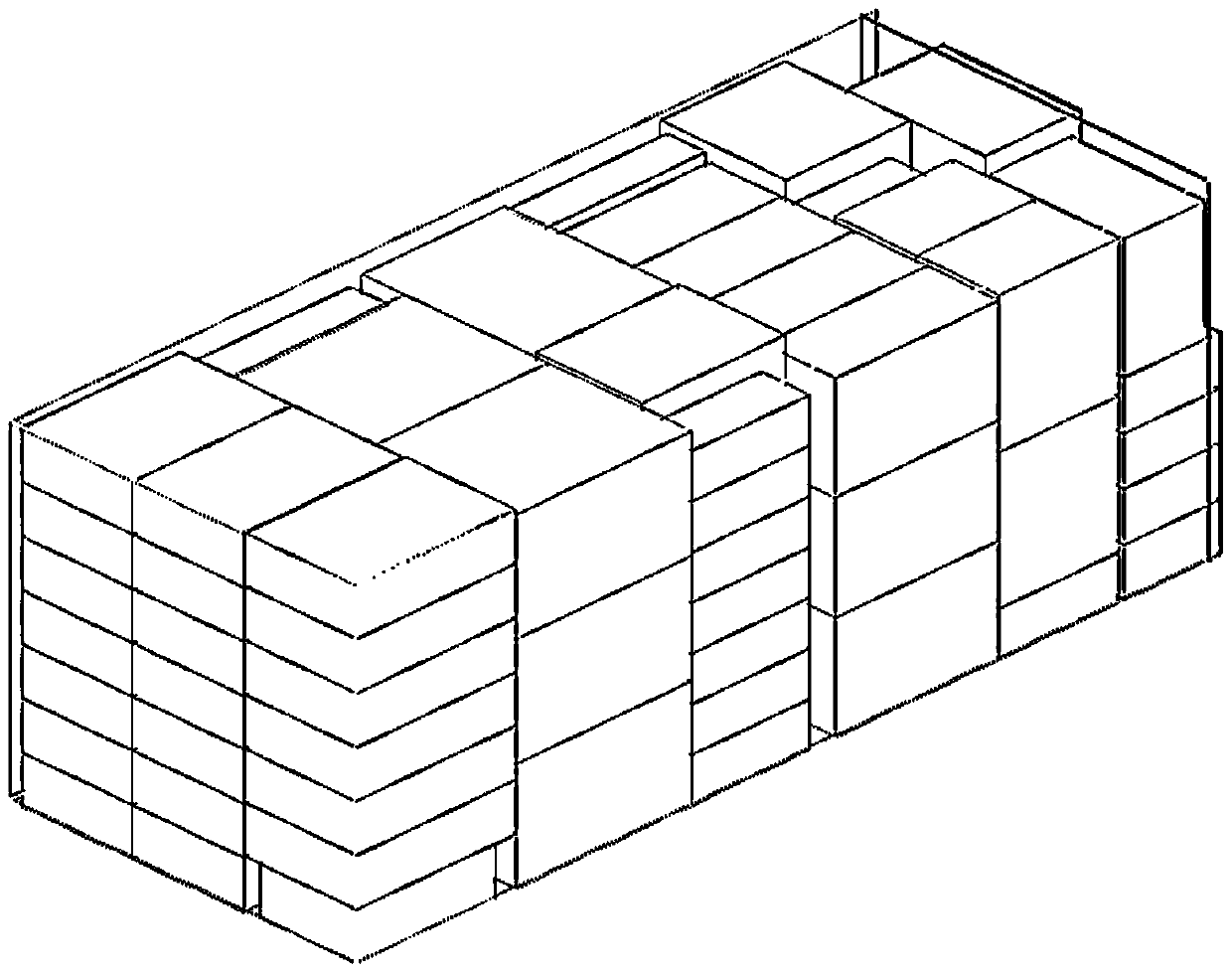 Three-step dynamic programming-based method for generating 3D bin packing schemes