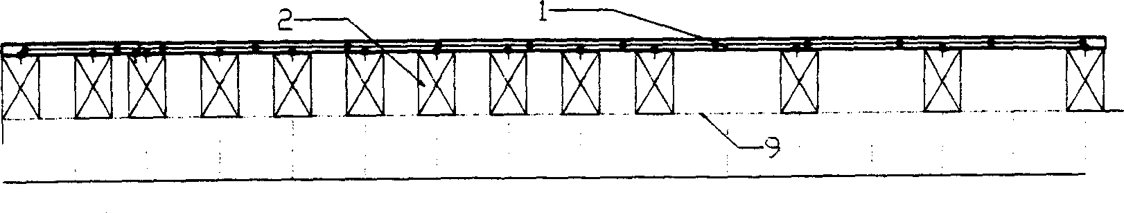 Method for mounting ship stern shaft