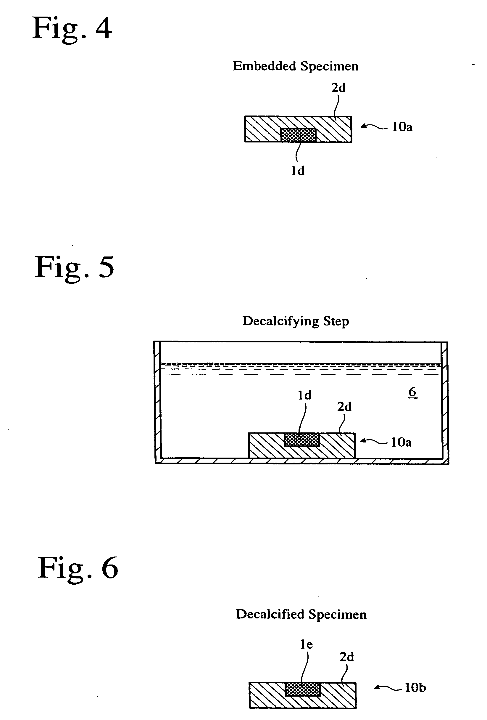 Method for producing decalcified hard tissue sample