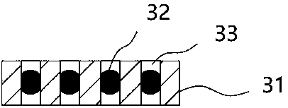 Peach tree irrigation device