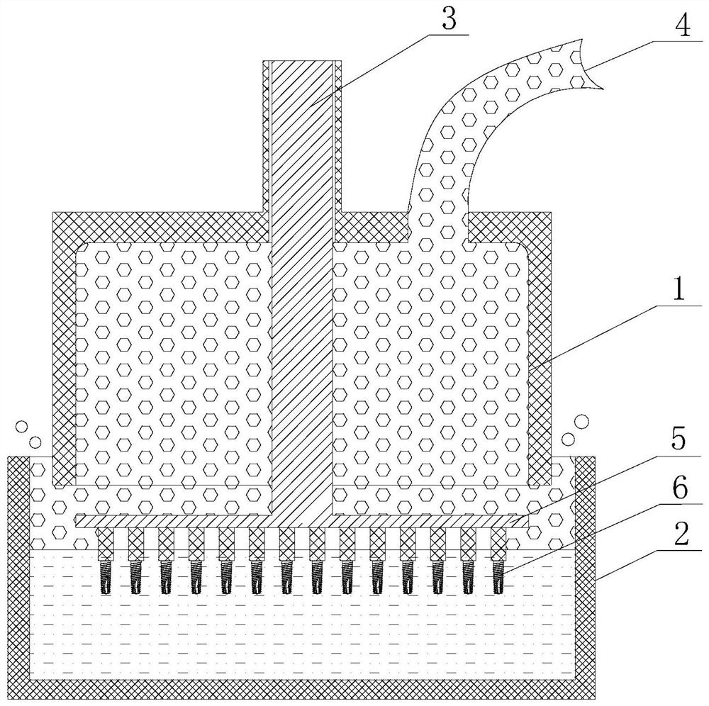 Preparation device and method of hydrophilic implant