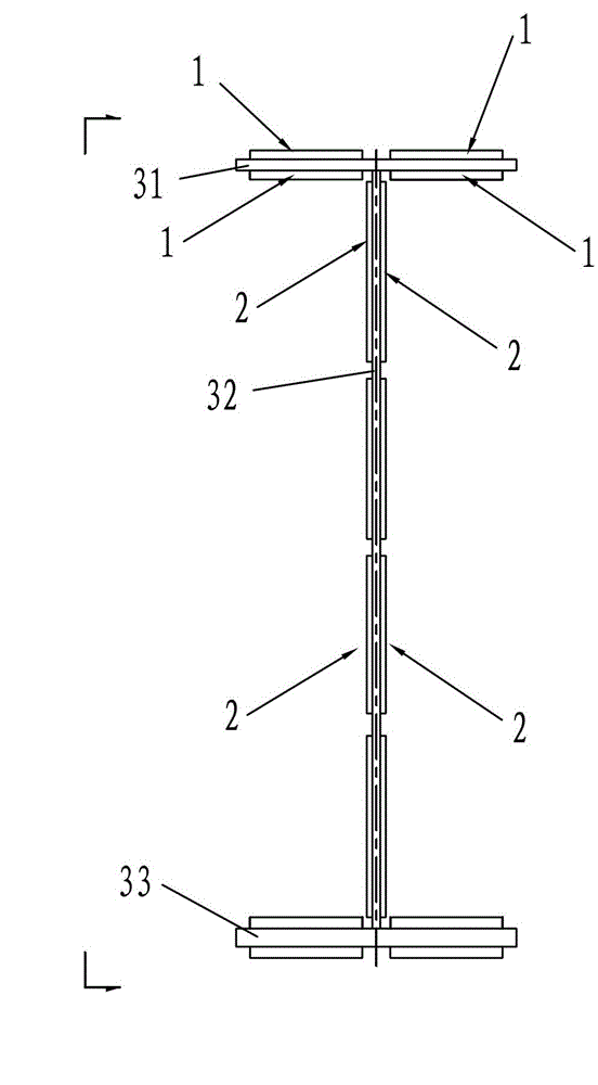 Closing construction method for steel bar-concrete superposed beam cable-stayed bridge