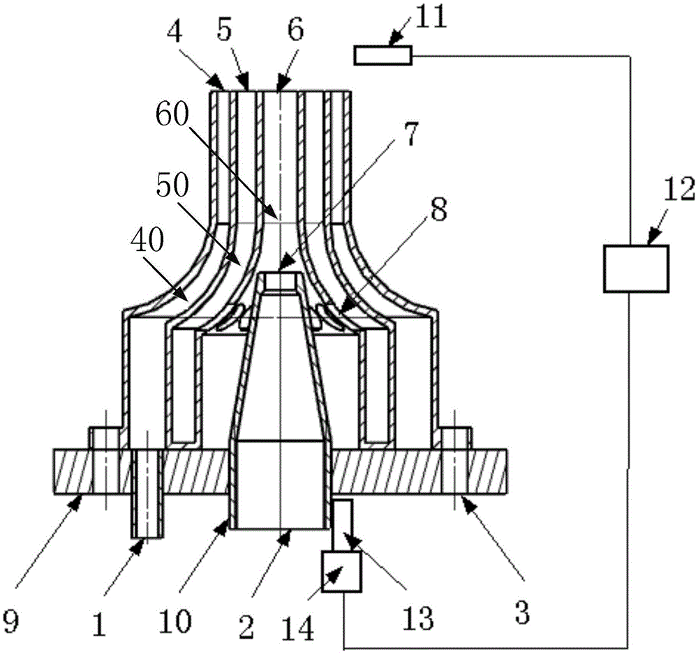 Combustor capable of injecting fluid at combustor outlet