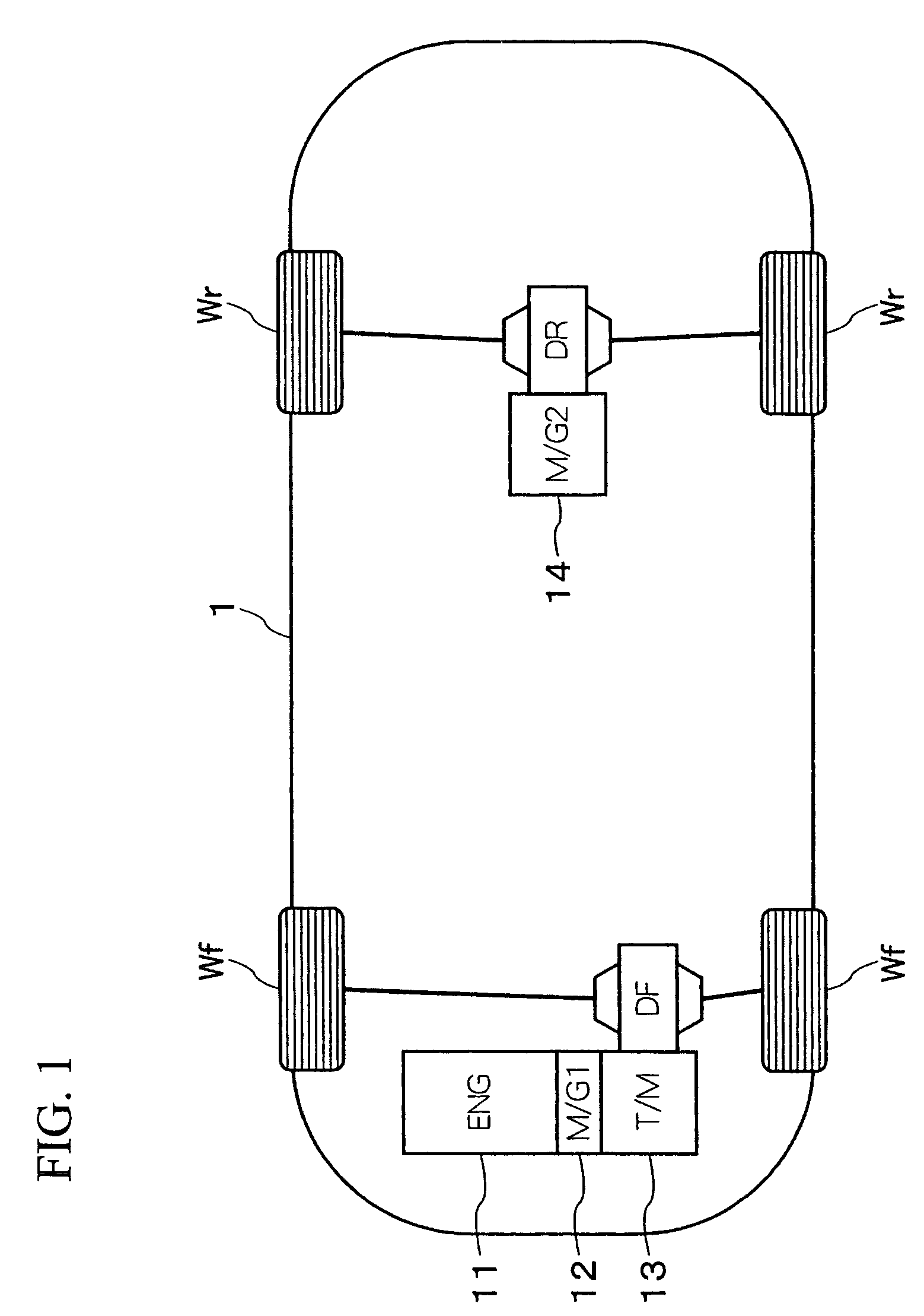 Power control apparatus for hybrid vehicle