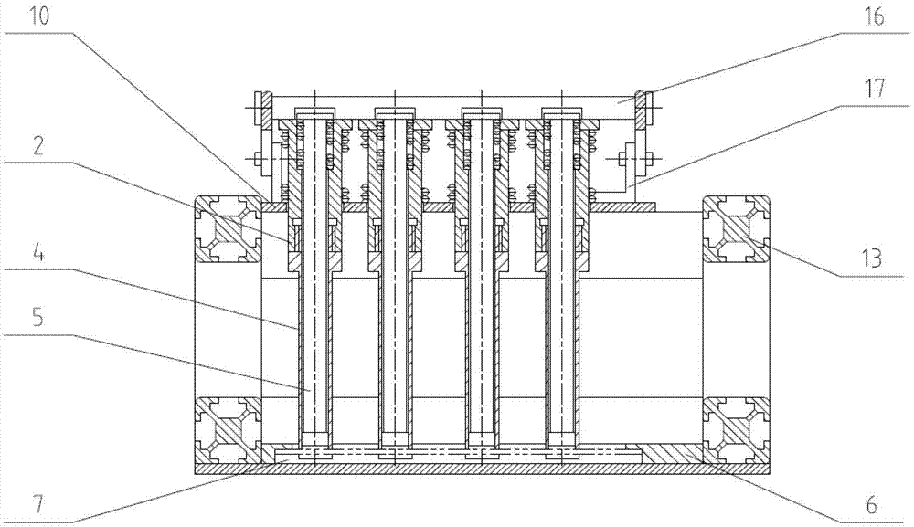 Machining device and machining method of metal foils