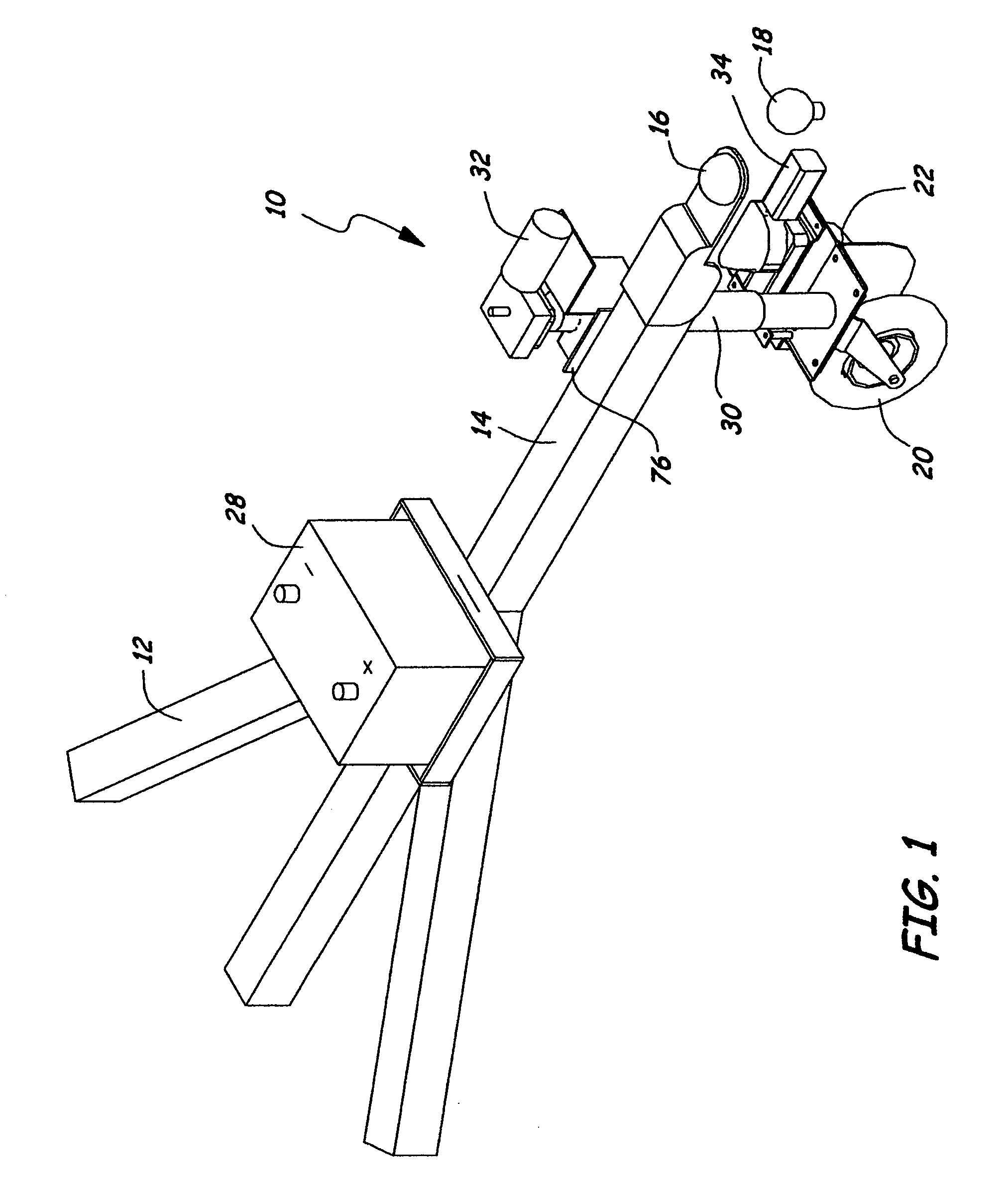 Drive mechanism for trailer