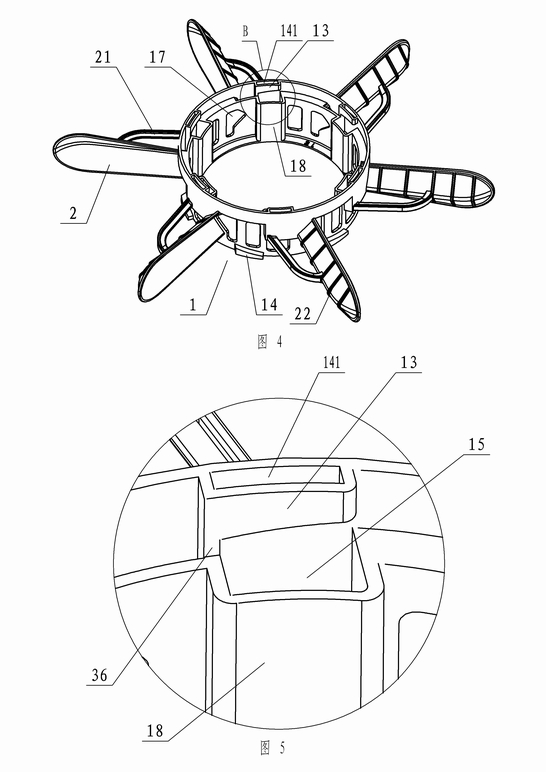 Device for preventing hot air from being reflowed in waterproof cover of aerator and waterwheel-type aerator