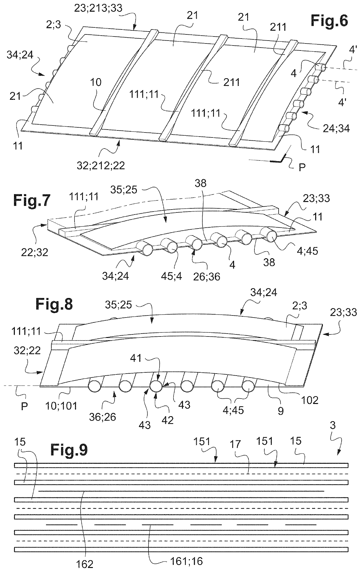 System for thermal comfort of animals in a livestock farming enclosure